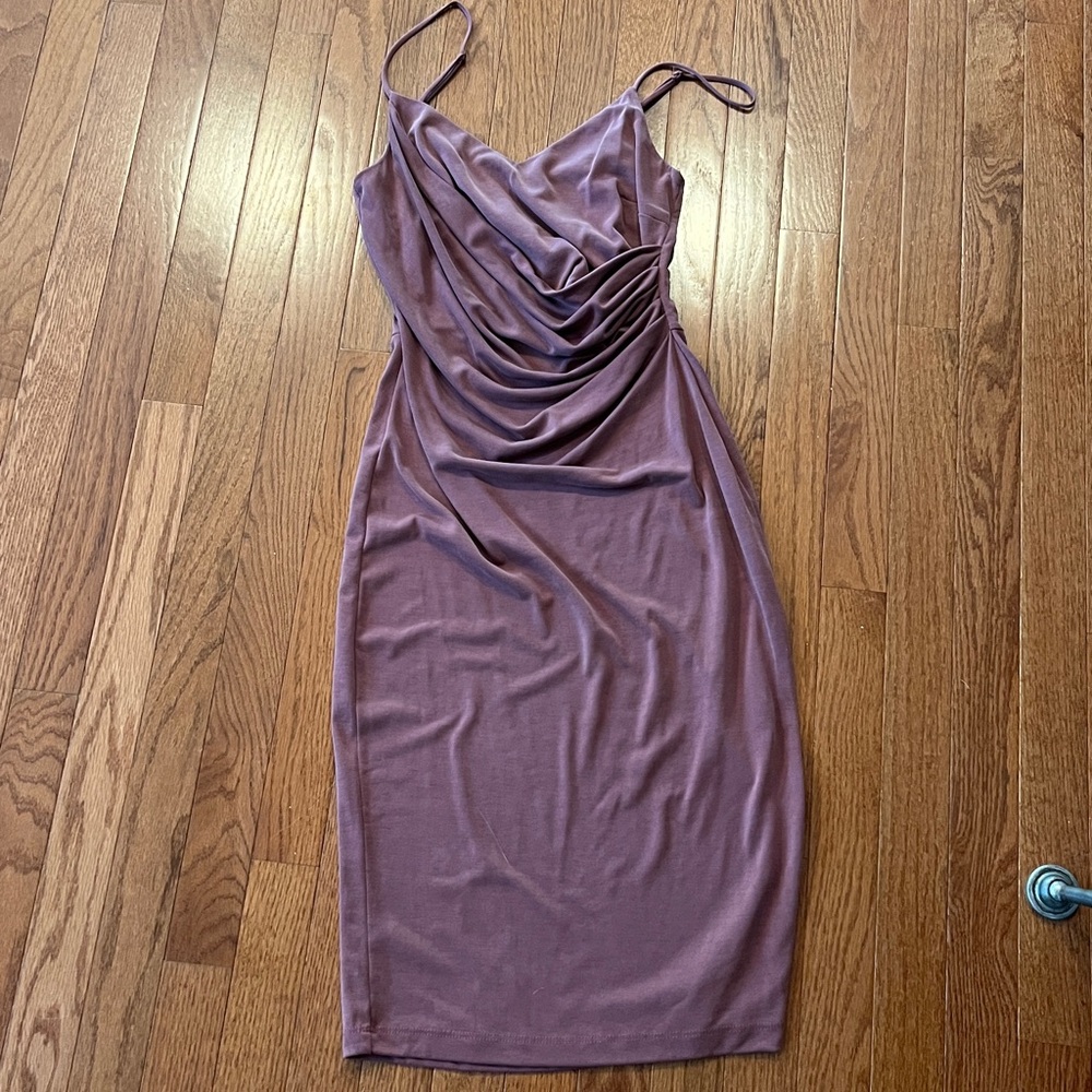 Lulu's Dusty Purple Sleeveless Dress